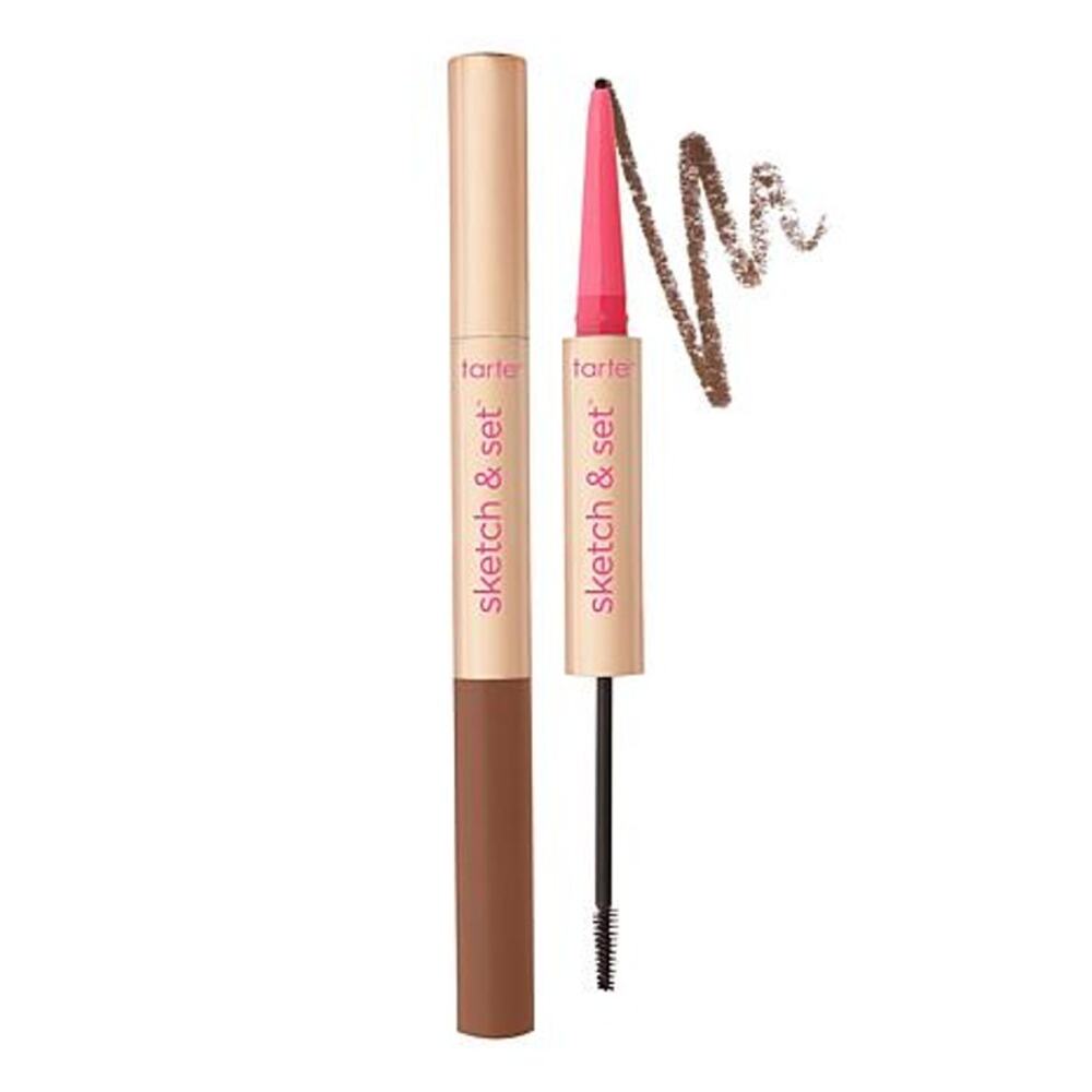 Tarte Sketch & Set Brow Pencil & Gel in Medium Brown